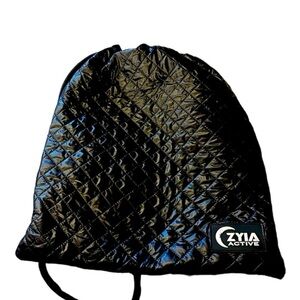 Zyia Active Black Puffer Backpack